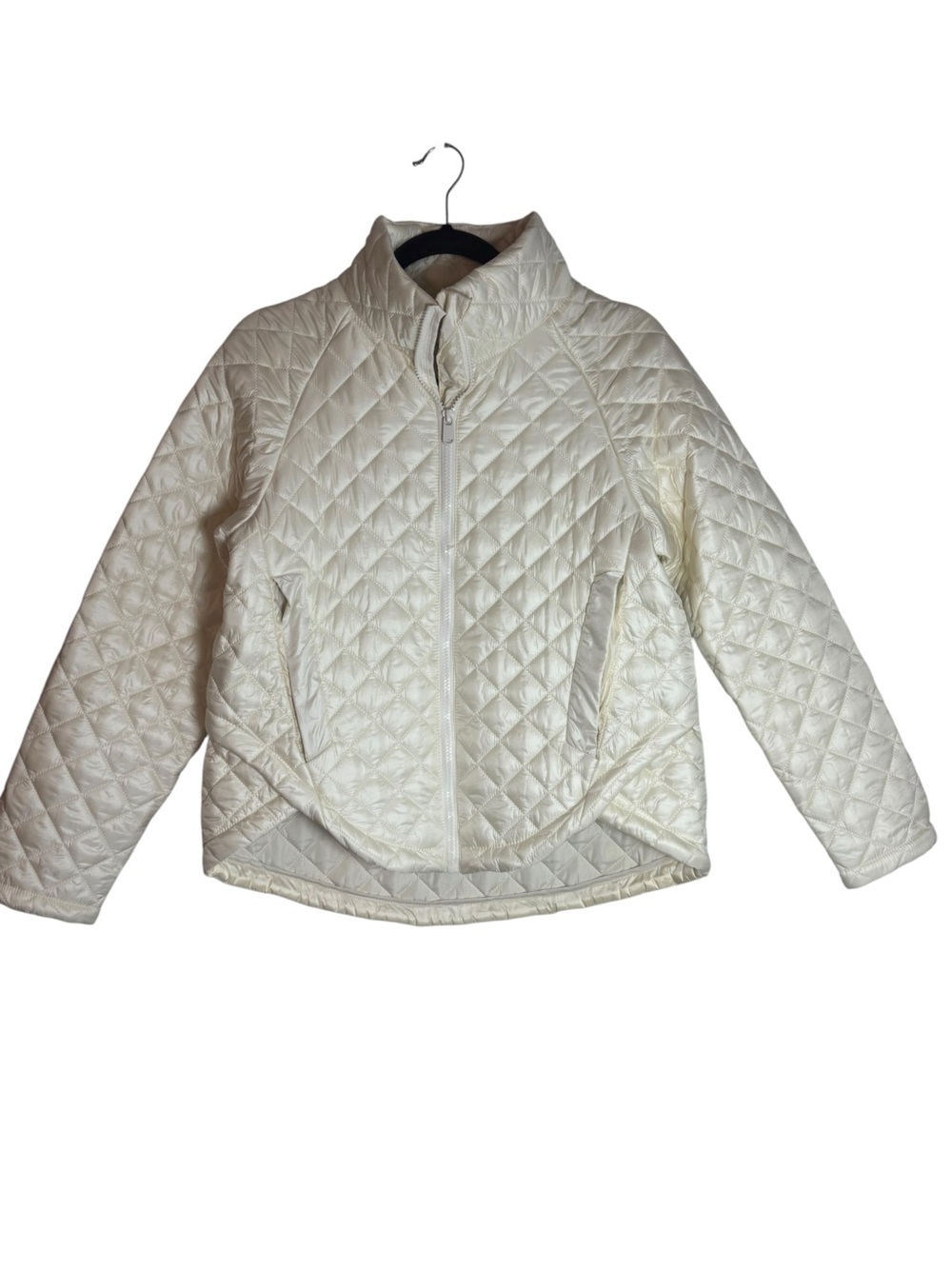 Cooper Key Women’s Quilted Puffer XS Jacket - Cream